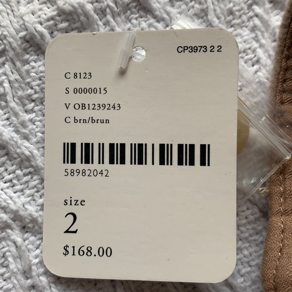 Free People cropped and pleated dress pant. - Picture 4 of 7